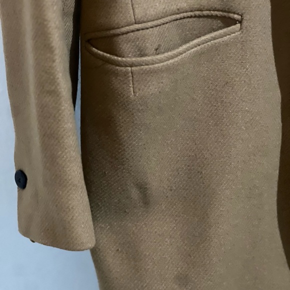 Zara Women's Camel Car Coat - Picture 4 of 4